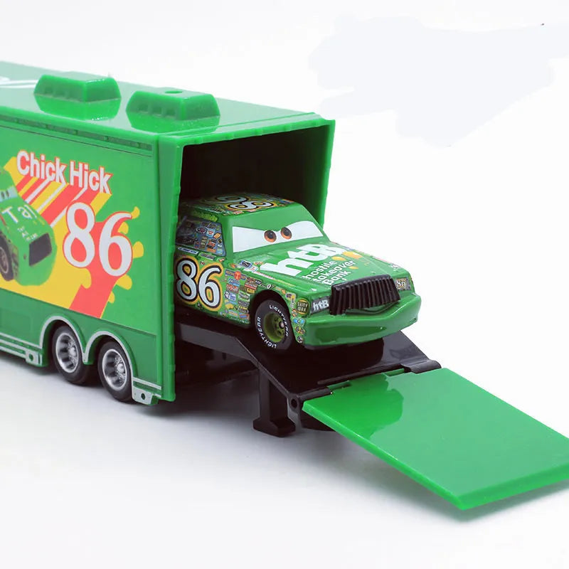 Disney Pixar Cars Truck n' Trailer Set 1:55 Alloy Collection